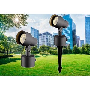 Faretto Giardino Led con Picchetto Led 9W IP65 24° Luce Calda 3000K