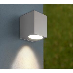 LEDDIRETTO Applique Quadrata Monodirezionale IP65 - GU10 Grigio