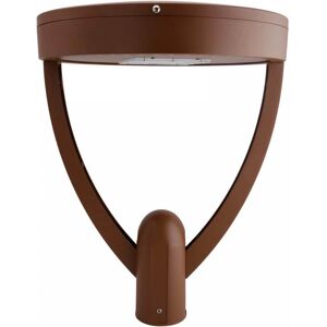 LEDDIRETTO Lampione Stradale LED 65W, Corten, 150lm/W, Dimmerabile 1-10V, Programmabile - PHILIPS Xitanium