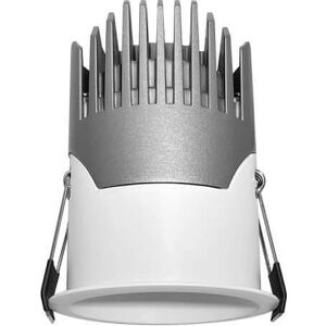 LEDDIRETTO Faro LED da Incasso 10W Foro Ø65mm IP65, CCT, UGR19, Philips CertaDrive