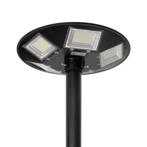LEDDIRETTO Lampione LED Solare 400W, IP65, Crepuscolare e Sensore di movimento