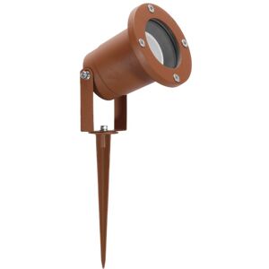 LEDDIRETTO Faretto da Giardino con Picchetto GU10 - CORTEN