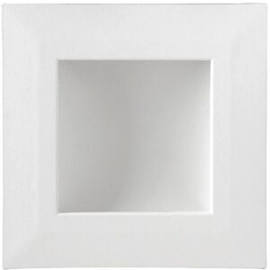 UltraLux Faro LED da incasso Luce INDIRETTA 8W Quadrato Foro da 90x90mm a 98x98mm