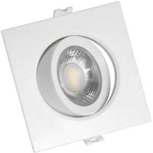 LEDDIRETTO Faro Incasso Quadrato 12W CCT Ø90mm 38° Orient. Dimmerabile OSRAM LED