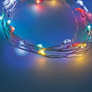 Leroy Merlin Catena luminosa 40 lampadine LED multicolore 3.9 m
