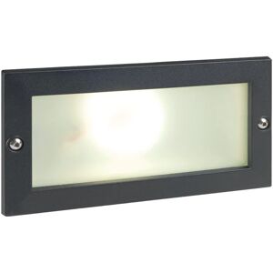 Leroy Merlin Faretto da incasso LED integrato Escape rettangolare nero, foro incasso 18,2 cm