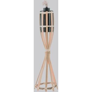 4F GROUP Torcia  citronella bamboo da tavolo per esterno da esterno H 35 cm