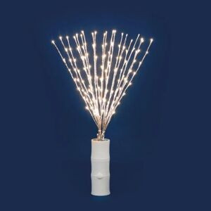 Leroy Merlin Ramo luminoso 80 lampadine bianco caldo H 75 cm