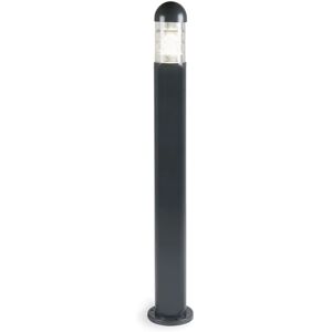 Leroy Merlin Lampione da giardino, Torch H 100 cm, grigio, IP44