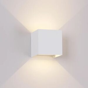 MANTRA Applique LED moderno da esterno DAVOS bianco  IP54