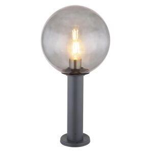 Globo Lampione da giardino, Ossa H 50 cm, grigio, IP44