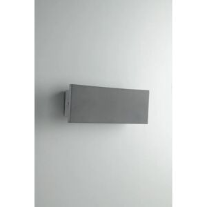 Intec Applique LED moderno da esterno Parker grigio  IP65