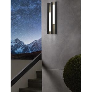 EGLO Applique Fandina LED  in acciaio, nero, 8.4W 1000LM IP55