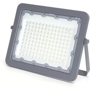 Faro proiettore Led 100W Grigio da esterno IP65 Bianco freddo 6500K Aigostar