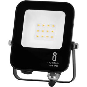 Faro proiettore Led 10W Nero da esterno IP65 Bianco neutro 4000K Aigostar