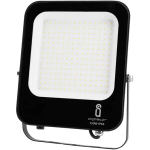 Faro proiettore Led 150W Nero da esterno IP65 Bianco freddo 6500K Aigostar