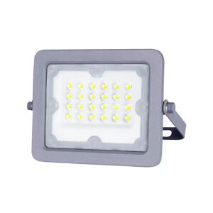 Faro proiettore Led 20W Grigio da esterno IP65 Bianco freddo 6500K Aigostar