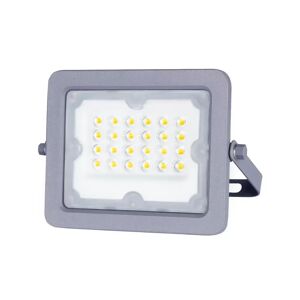 Faro proiettore Led 20W Grigio da esterno IP65 Bianco neutro 4000K Aigostar