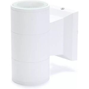 Applique Led da parete Tubo 2x3W Bianco IP54 Bianco caldo 3000K M LEDME