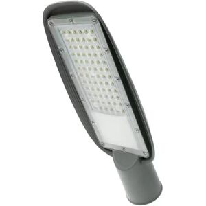 Lampione stradale Led 50W Grigio IP65 Bianco caldo 2700K M LEDME