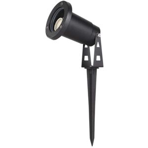 V-Tac Vt-1119 Picchetto Da Giardino Led In Alluminio Con Portalampada Gu10 88*75*245mm Orientabile Colore Nero Ip65 - Sku 10372