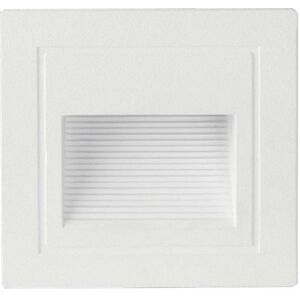 V-Tac Vt-1129 Lampada Segnapasso Led 5w Applique Da Parete Quadrato Bianco Ip65 Bianco Caldo 3000k - Sku 10377