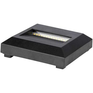 V-Tac Vt-1152 Lampada Segnapasso Led 2w Parete Applique Bianco Naturale 4000k Quadrato Nero Ip65 - Sku 211322