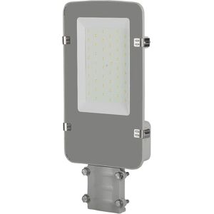 V-Tac Pro Vt-50st Armatura Stradale Lampada Led 50w Colore Grigio Chip Samsung Bianco Naturale 4000k Slim Ip65 - Sku 215271