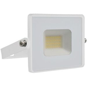 V-Tac Vt-4021 Faro Led Smd 20w Bianco Naturale 4000k E-Series Ultra Slim Corpo Bianco1620lm Ip65 - Sku 215950