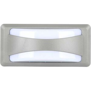 V-Tac Vt-8058 Lampada Led Da Parete 12w Applique Da Muro Rettangolare Da Esterno Ip65 Luce Bianco Freddo 6400k Sku 218247