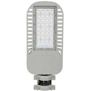 V-Tac Pro Vt-34st Armatura Lampada Stradale Led 30w Alta Luminosità 135lm/w Chip Samsung Bianco Naturale 4000k Slim Ip65 - Sku 21956