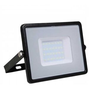 V-Tac Pro Vt-30 Faro Led 30w Slim Alluminio Nero Chip Samsung Smd Bianco Caldo 3000k - Sku 400