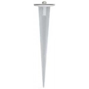 V-Tac Vt-854w Picchetto 15cm Per Faro Led In Alluminio Bianco - Sku 7534