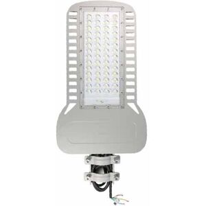 V-Tac Pro Vt-154st Armatura Lampada Stradale Led 150w Chip Samsung Smd 135lm/w Bianco Naturale 4000k Slim Alluminio Grigio Ip65 - Sku 21962