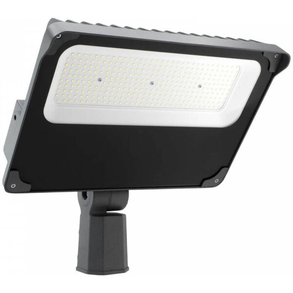 leddiretto proiettore led 200w, ip65, 165lm/w - philips xitanium driver - per impianti sportivi con snodo per palo