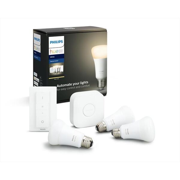 philips hue white starter kit-bianco