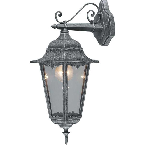 giardini del re 1161p4n lanterna irlanda w100 con braccio grigio ghisa pezzi 6 - 1161p4n