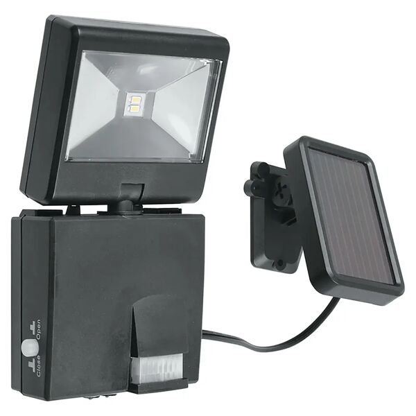 tecnomat proiettore led intec cosmo 2x0,5w 80 lumen 4000k luce bianca in abs colore nero ip44