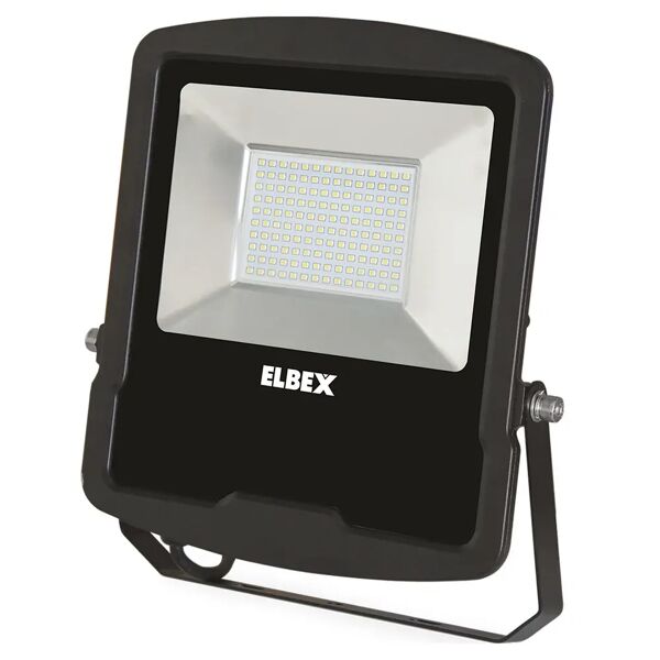 tecnomat proiettore led elbex 100w 8000 lumen 4000k luce bianca colore nero ip65