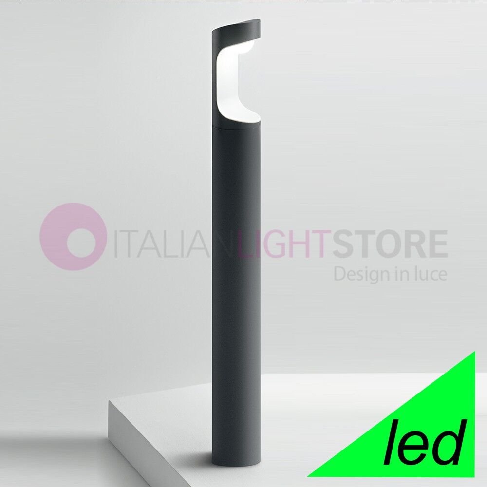 Gea Luce Srl Oregon Lampioncino A Led Moderno Da Esterno Ip54 Illuminazione Giardino Design