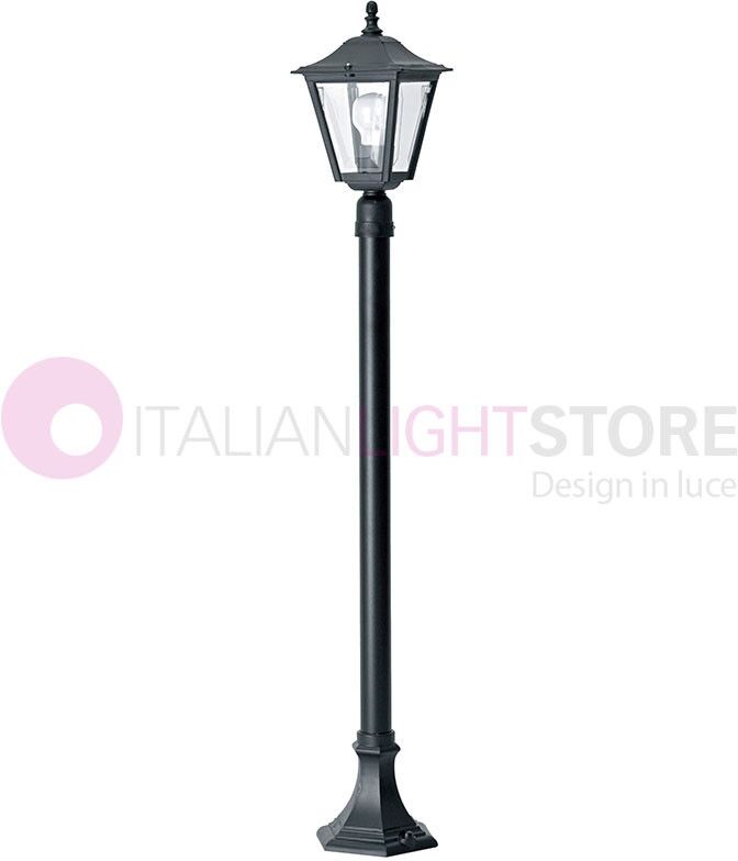 DURALITE SRL Praga Lampioncino Paletto Per Giardino Ed Esterni Classico Tradizionale