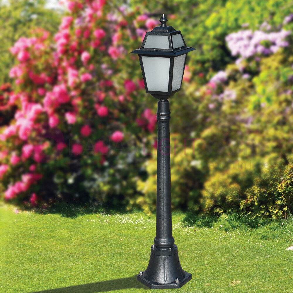 LIBERTI LAMP linea GARDEN Artemide Antracite Lampione H. 116 Per Esterno Classico Lanterna Quadrata Gardenlight