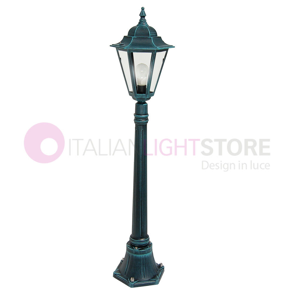 LIBERTI LAMP linea GARDEN Dafne Media Lampione H.117 Lanterna Esagonale Classica Esterno Giardino