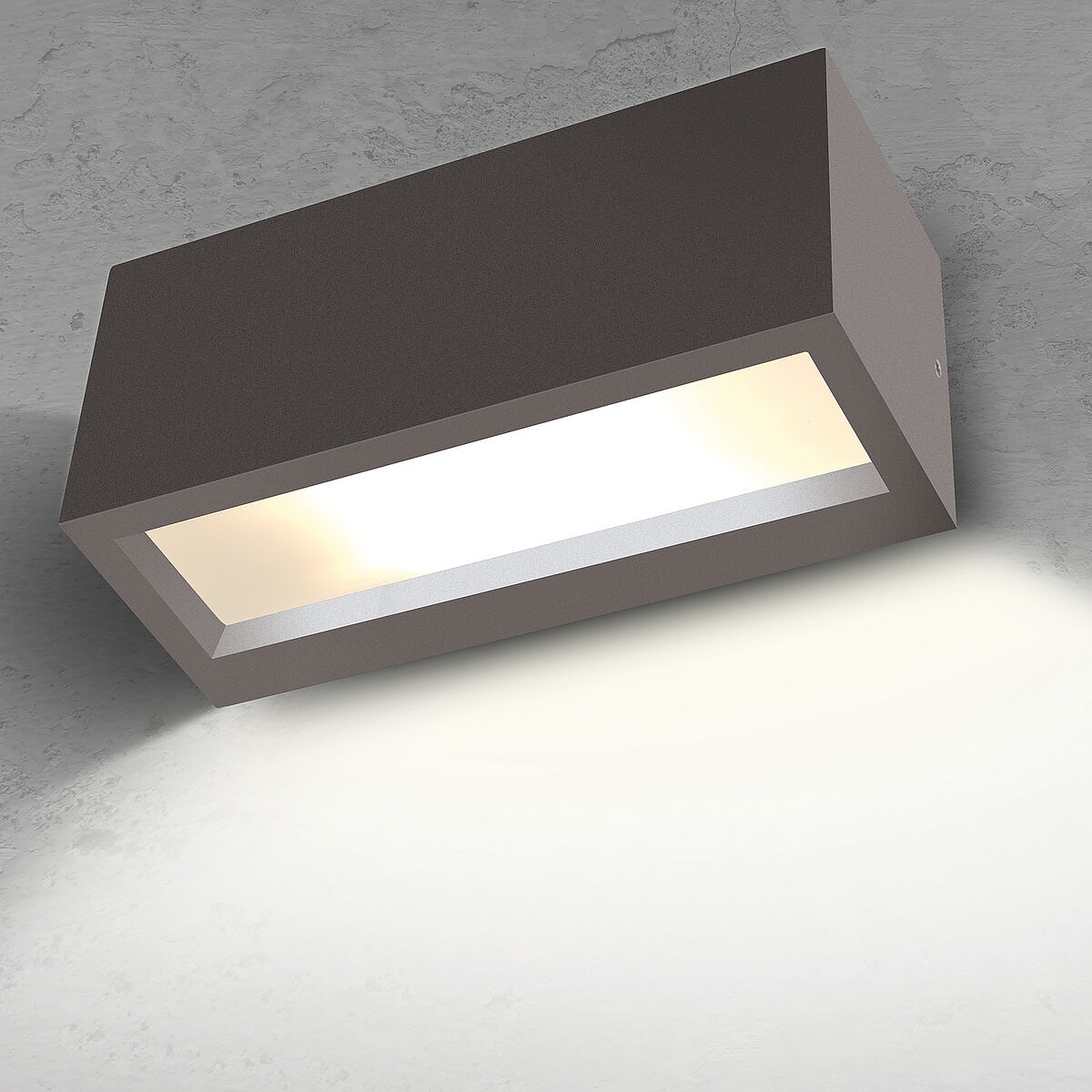 BOT Lighting Vigo4 Antracite Applique Rettangolare Da Esterno Mono Emissione Ip54