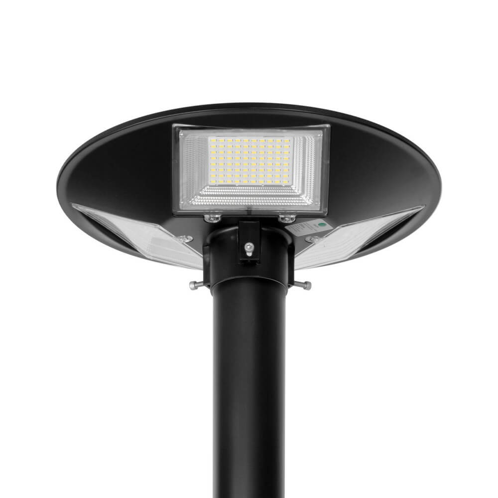 LEDDIRETTO Lampione LED Solare 200W,  IP65, Crepuscolare e Sensore di movimento