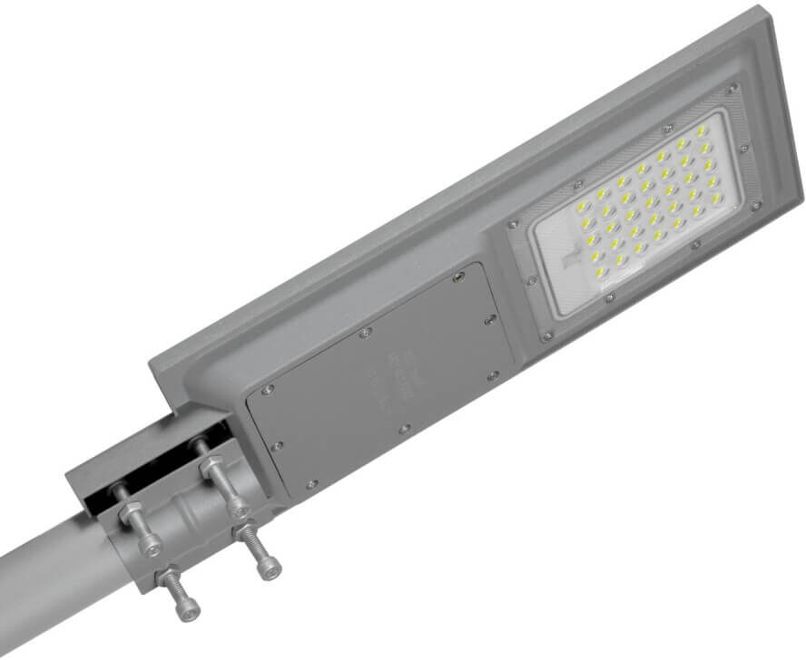 LEDDIRETTO Armatura Stradale Solare 100W, 5.000k, Dimmerabile 75x135° Aut. 8h LED PHILIPS Lumileds