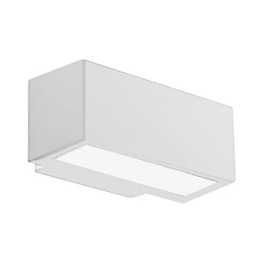 Applique da parete Palladio Bianco IP54 1 x E27 Novaline