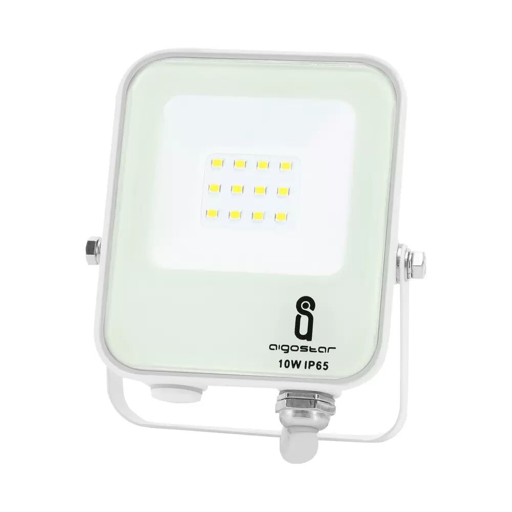 Faro proiettore Led 10W Bianco da esterno IP65 Bianco neutro 4000K Aigostar