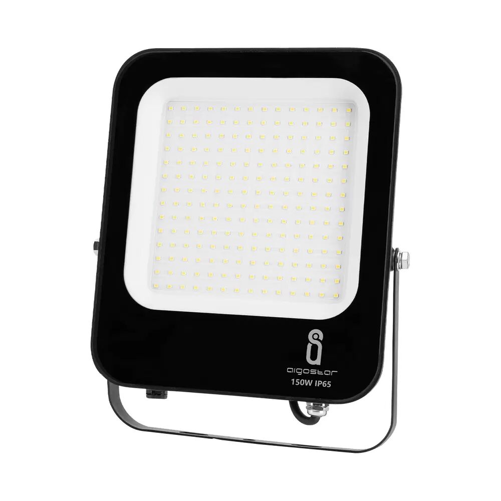 Faro proiettore Led 150W Nero da esterno IP65 Bianco freddo 6500K Aigostar