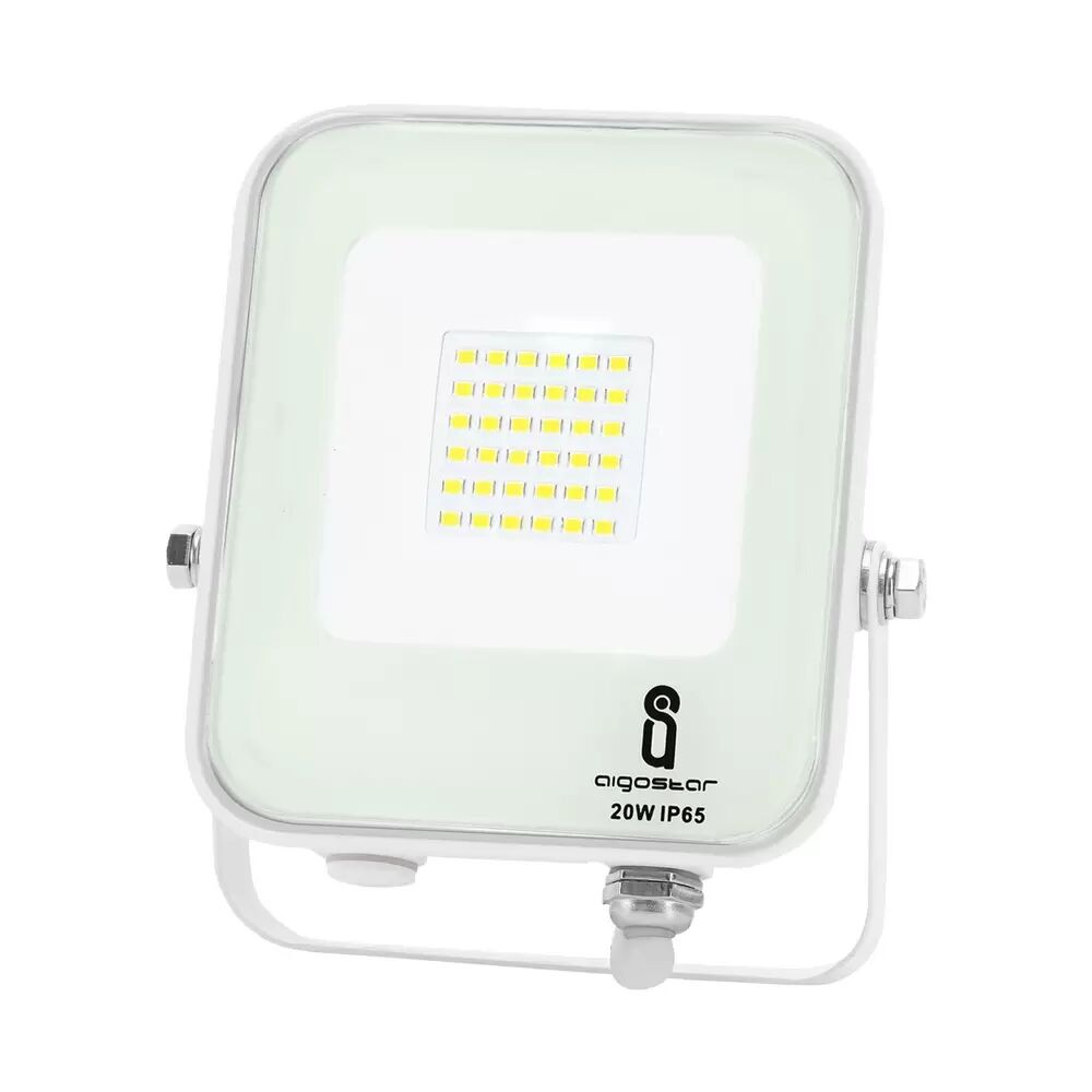 Faro proiettore Led 20W Bianco da esterno IP65 Bianco neutro 4000K Aigostar